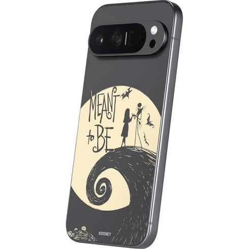 Disney The Nightmare Before Christmas Jack and Sally Meant to Be Pixel 9 Pro XL Skin